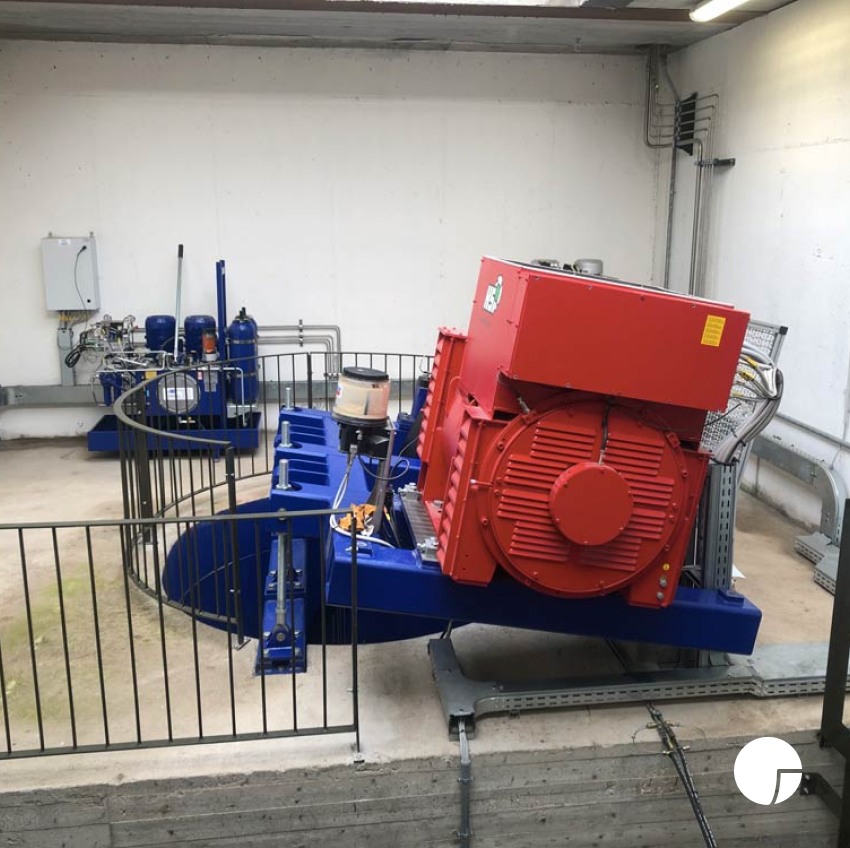 Impianto idroelettrico Calcagna frosio next -4 Impianto idroelettrico Calcagna frosio next -4